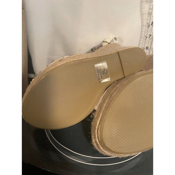 NEW Paprika Exempt-S Wedges Espadrilles 7.5" - Picture 11 of 13